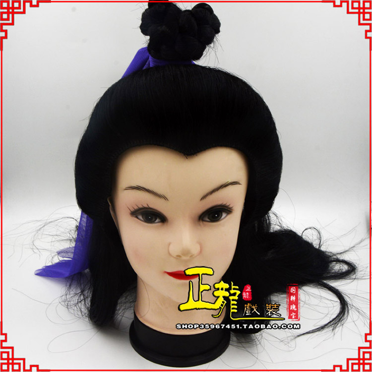 高州小生头套董永头套古装假发青年头套