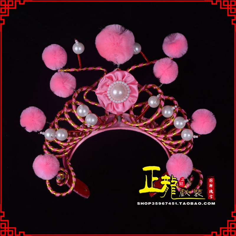 高州穆桂英花木兰盔帽 女兵额子