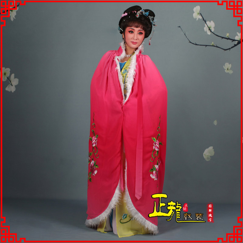 高州小花旦绣花斗篷 花旦披风