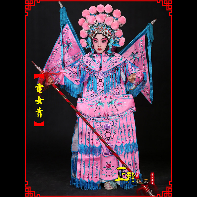 高州京剧戏曲演出服装穆桂英挂帅 电女靠